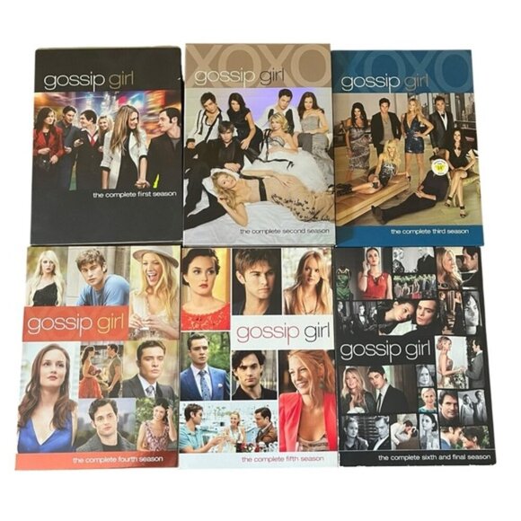Gossip Girl Full Series DVD Set TV Seasons 1-6 Complete Lot - Picture 1 of 10